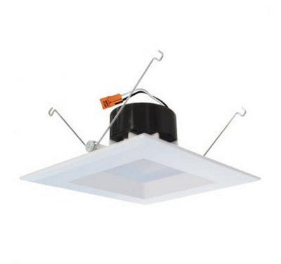 ELCO Lighting EL55230W 15W 5 Inch Square LED Reflector Insert 3000K, 1100lm - White Finish