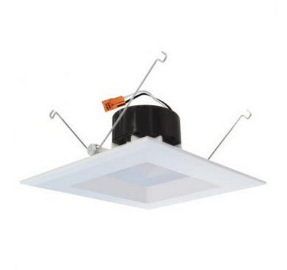 ELCO Lighting EL55230W 15W 5 Inch Square LED Reflector Insert 3000K, 1100lm - White Finish - Sonic Electric