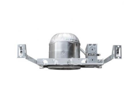ELCO Lighting EL55ICA 5"es Aluminum Airtight IC Shallow Housing 75W, 120V - White Finish - Sonic Electric
