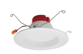 ELCO Lighting EL61527W 10W 5" or 6" Round LED Insert Reflector Recessed Lighting Trim 2700K - White Finish - Sonic Electric