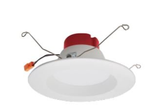 ELCO Lighting EL61535W 12W 5" or 6" Round LED Insert Reflector Recessed Lighting Trim 3500K - White Finish - Sonic Electric