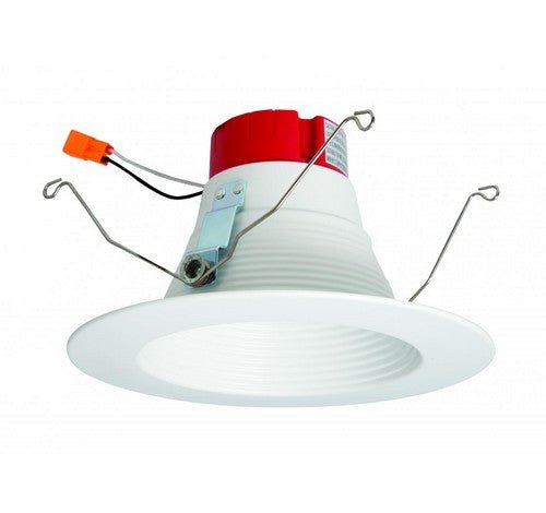 ELCO Lighting EL62130W 14W 5" or 6" Round LED Deep Baffle Insert 3000K, 1000lm - White Finish - Sonic Electric