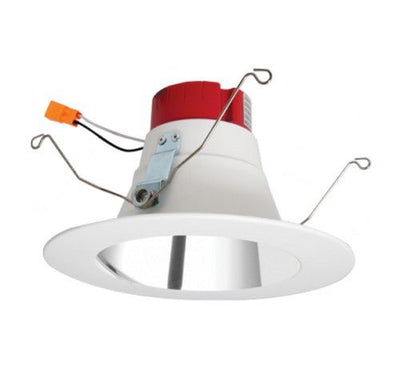 ELCO Lighting EL62527C 14W 5 Inch or 6 Inch Round LED Deep Reflector Insert Chrome with White Ring Finish 2700K 1000lm