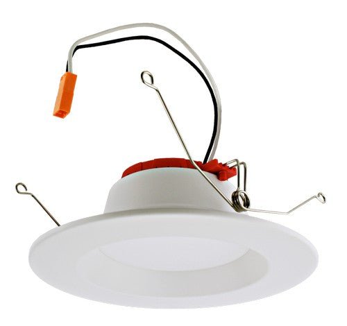 ELCO Lighting EL62740W 20W 5 Inch or 6 Inch Round LED Reflector Insert 1400lm 4000K - White Finish - Sonic Electric