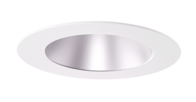 Elco Lighting EL637CT5HW 6" Round Re?ector Insert with 5 - CCT Switch & 3 - Lumen Switch, Haze with White Ring - Sonic Electric