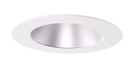 Elco Lighting EL637CT5HW 6" Round Re?ector Insert with 5 - CCT Switch & 3 - Lumen Switch, Haze with White Ring - Sonic Electric