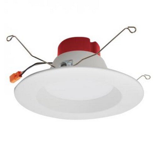 ELCO Lighting EL65527W 10W 5" or 6" Builder Round LED Reflector Insert 2700K 850lm - White Finish - Sonic Electric