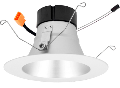 ELCO Lighting EL69530DHW 6 Inch 0 - 10V LED Inserts 3000K 1350lm Haze with White Ring Finish - Sonic Electric