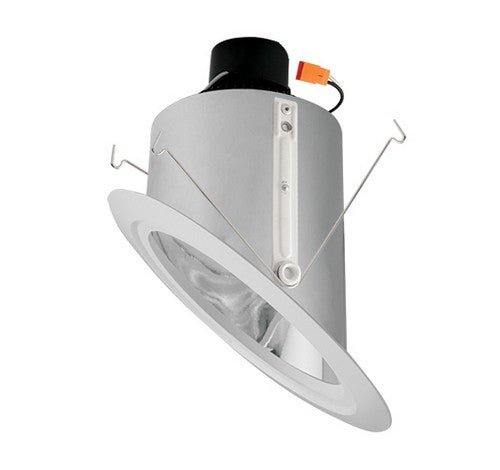 ELCO Lighting EL76130C 15W 6" Super Sloped Ceiling LED Reflector Inserts 3000K, 1050lm - Clear Finish - Sonic Electric
