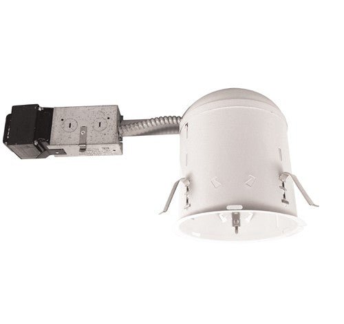 ELCO Lighting EL7RLV 75W 6" Low Voltage Remodel Housing - White Finish - Sonic Electric