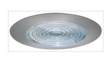 ELCO Lighting EL913N 4 Inch Shower Trim with Fresnel Lens - Nickel Finish - Sonic Electric