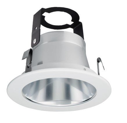 ELCO Lighting EL999KC 4 Inch Reflector Trim With Socket Bracket Clear With White Ring Finish - Sonic Electric
