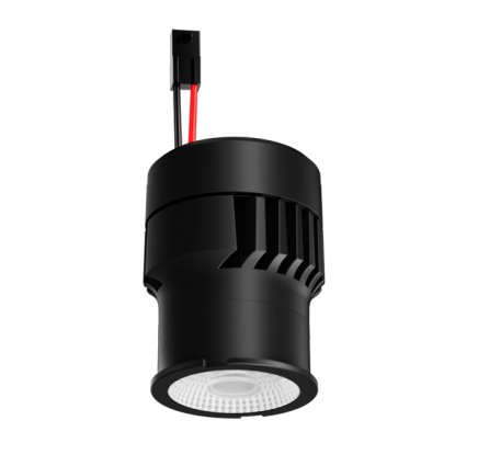 Elco Lighting ELK0827 - 24 Koto LED Module, 2700K, 800lm, 24V DC, Beam Angle 25° 38° 60° - Black Finish - Sonic Electric