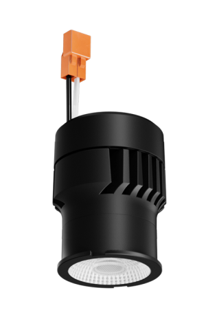 Elco Lighting ELK0935 - W Koto LED Module, Lumens 1040lm, 3500K, 60° Beam Angle - Black Finish - Sonic Electric