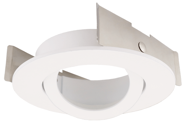 ELCO Lighting ELK2888W Pex 2"es Round Gimbal - White Finish - Sonic Electric