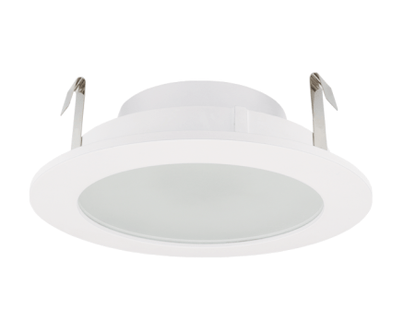 Elco Lighting ELK4112W 4" Round Adjustable Reflector with Frosted Lens - White Finish - Sonic Electric