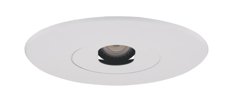 Elco Lighting ELK6420W 6 Inches Adjustable Slot Aperture Trim for Koto Module - White Finish - Sonic Electric