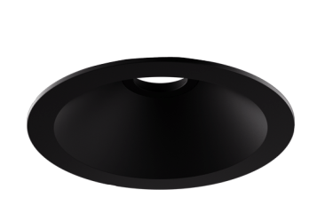 Elco Lighting ELK6429BB 6" Pex Round Adjustable Reflector for Koto Module - Black Finish