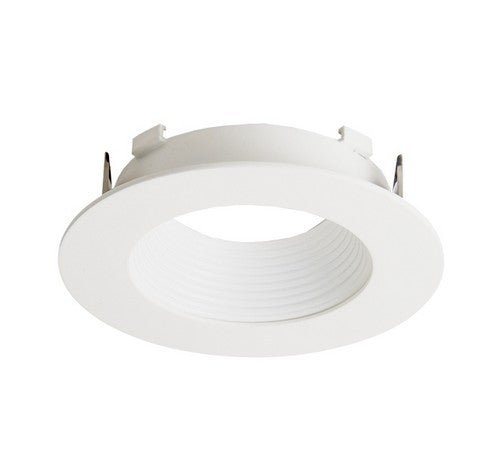 ELCO Lighting ELL4623WW 4" Diecast Round Baffle Flexa Trim - White Finish - Sonic Electric