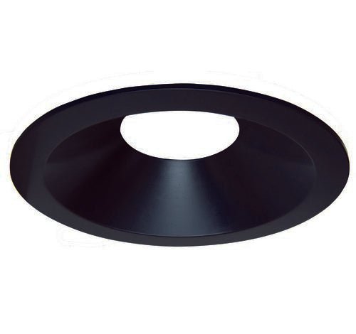 ELCO Lighting ELL6810B Unique 6" Diecast Round Reflector Trim - Black Finish - Sonic Electric
