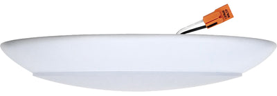 ELCO Lighting ELSF1127W 6" Alva LED Ceiling Mount Disk Light 13W, 2700K, 900lm - White Finish
