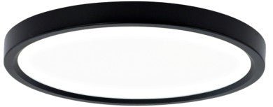 ELCO Lighting ELSP1230B 12 Inch Round Sky Panel 3000K 1450lm 120V - Black Finish - Sonic Electric