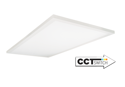 Elco Lighting ELSP2448CT5W 24"x48" Sky Panel with 5 - CCT Switch, 4000lm - White Finish - Sonic Electric