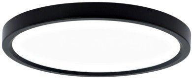 ELCO Lighting ELSP4330B 4" Round Sky Panel 3000K, 600lm, 120V - Black Finish - Sonic Electric