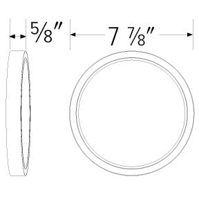 ELCO Lighting ELSP63CT3W 6 Inch Round Sky Panel 900lm 120V - Sonic Electric