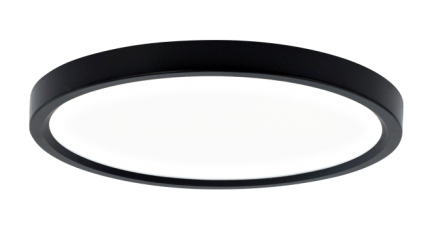 Elco Lighting ELSP63CT5B 6" Round Sky Panel, 900lm - Black Finish - Sonic Electric