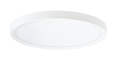Elco Lighting ELSP63CT5W 6" Round Sky Panel, 900lm - White Finish