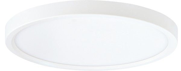 ELCO Lighting ELSP8330W 8 Inch Round Sky Panel 3000K 1200lm 120V - White Finish - Sonic Electric