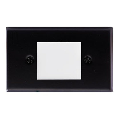 ELCO Lighting ELST66B Mini LED Step Light with Frosted Acrylic Lens 0.8W, 3000K, 120V - Black Finish - Sonic Electric