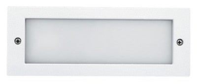 ELCO Lighting ELST84W High Tech LED Brick Light with Open Faceplate 12W 3000K 1000lm 120V - White Finish