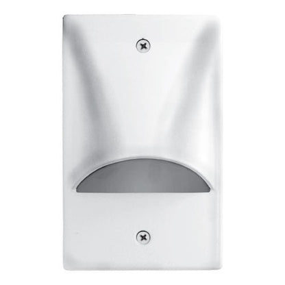ELCO Lighting ELST9440W Mini LED Step Light with Scoop 2W 4000K 12V - White Finish - Sonic Electric