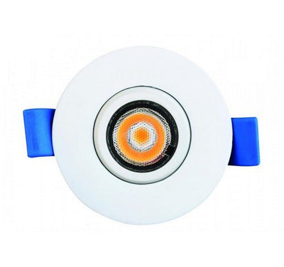 ELCO Lighting ERT21840W Elm System 2 Inch Ultra Slim LED Gimbal Lights -350lm - White Finish