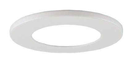 ELCO Lighting ERT2RW Reflector Baffle & Flexa Trims Accessories for 2" LED Elm Downlights, White Round Trim Finish - Sonic Electric