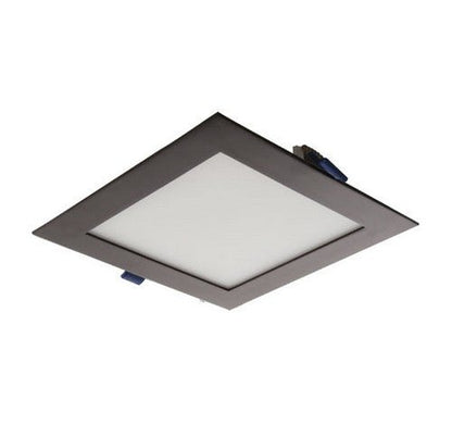 ELCO Lighting ERT44130BZ 9W 4" Ultra Slim LED Square Panel Light 3000K, 535lm - Brown Finish - Sonic Electric