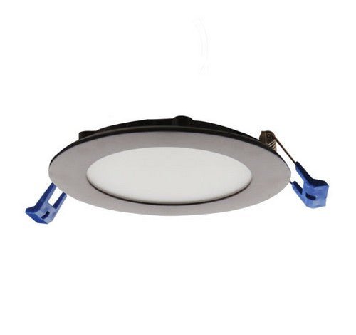ELCO Lighting ERT61230BZ 15W 6" Ultra Slim LED High Lumen Round Panel Light 3000K, 975lm - Bronze Finish - Sonic Electric