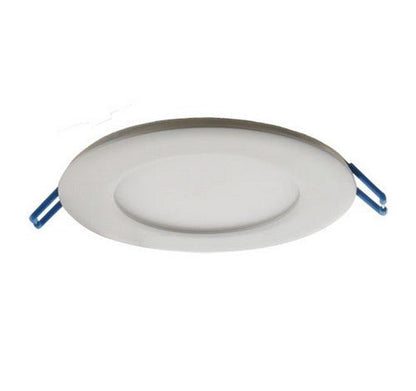 ELCO Lighting ERT61230W 15W 6" Ultra Slim LED High Lumen Round Panel Light White 3000K, 975lm - White Finish - Sonic Electric
