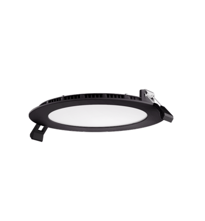 Elco Lighting ERT612CT5BZ 6" Ultra Slim LED Round Panel Light, 15W, 950LM, 5-CCT 2700K-5000K - Bronze Finish