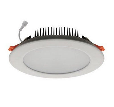 ELCO Lighting ERT81230W 33W 8" Ultra Slim Round LED Panel Light 3000K, 2350lm - White Finish