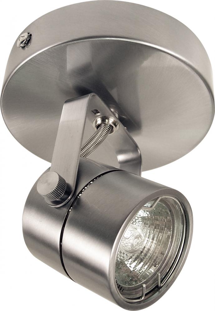 Elco Lighting ET1528N Electronic Low Voltage Monopoint Track Fixture - Nickel Finish - Sonic Electric