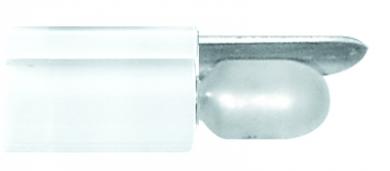 Elco Lighting ET2101W Miniature Track Lights Single Wedge Base Socket, 11W, 12V or 24V - White Finish - Sonic Electric