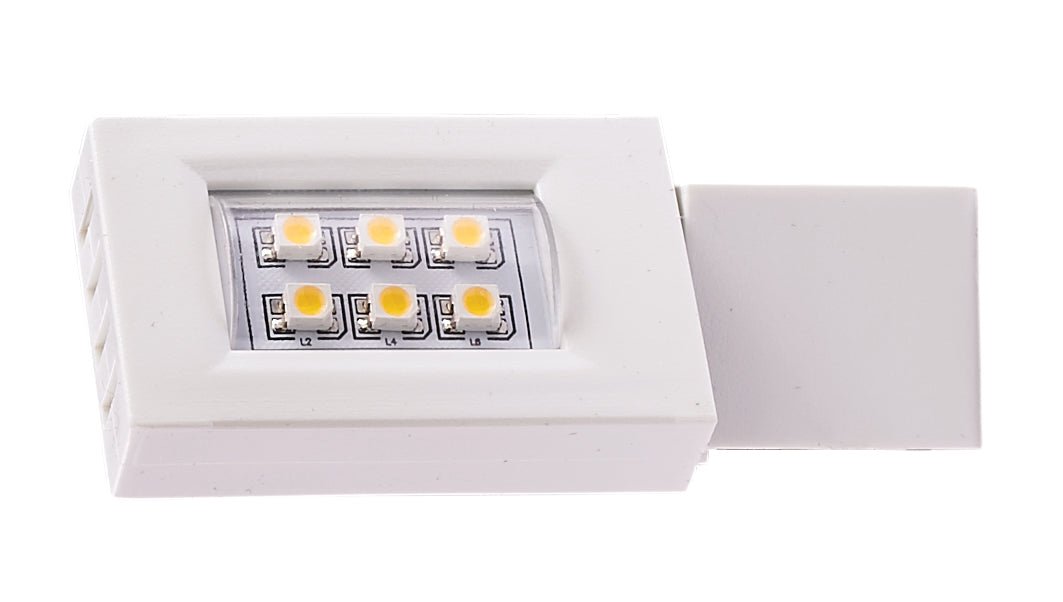 Elco Lighting ET2191W Miniature LED Mini Track Fixtures - White Finish - Sonic Electric