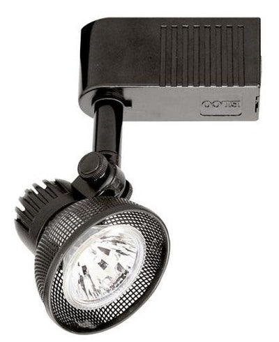 ELCO Lighting ET534-75B Electronic Low Voltage Clasp Track Fixture, 50W, 12V - Black Finish