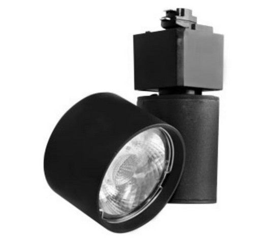 ELCO Lighting ET61830DB Gordian Modern LED Mini Track Light Head 120V - Black Finish - Sonic Electric