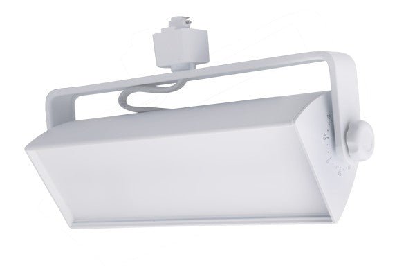 ELCO Lighting ETW4140W LED Distell Wall Wash Track Fixture 60W, 4000K, 5000lm 120V - White Finish - Sonic Electric