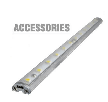 Elco Lighting EUDC2 LED Undercabinet Lightbar Accessories, 12" Linking Cable - Sonic Electric