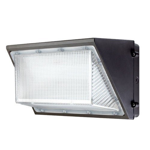 ELCO Lighting EWP90L50 LED Large Wall Packs 90W 5000K 11200lm 120/277V - Dark Bronze Finish - Sonic Electric